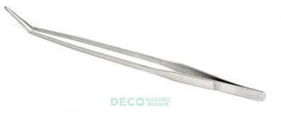 DECO NATURE TOOL C-GRIP 28 Пинцет с изогнутым концом д/аквариума, нерж/сталь